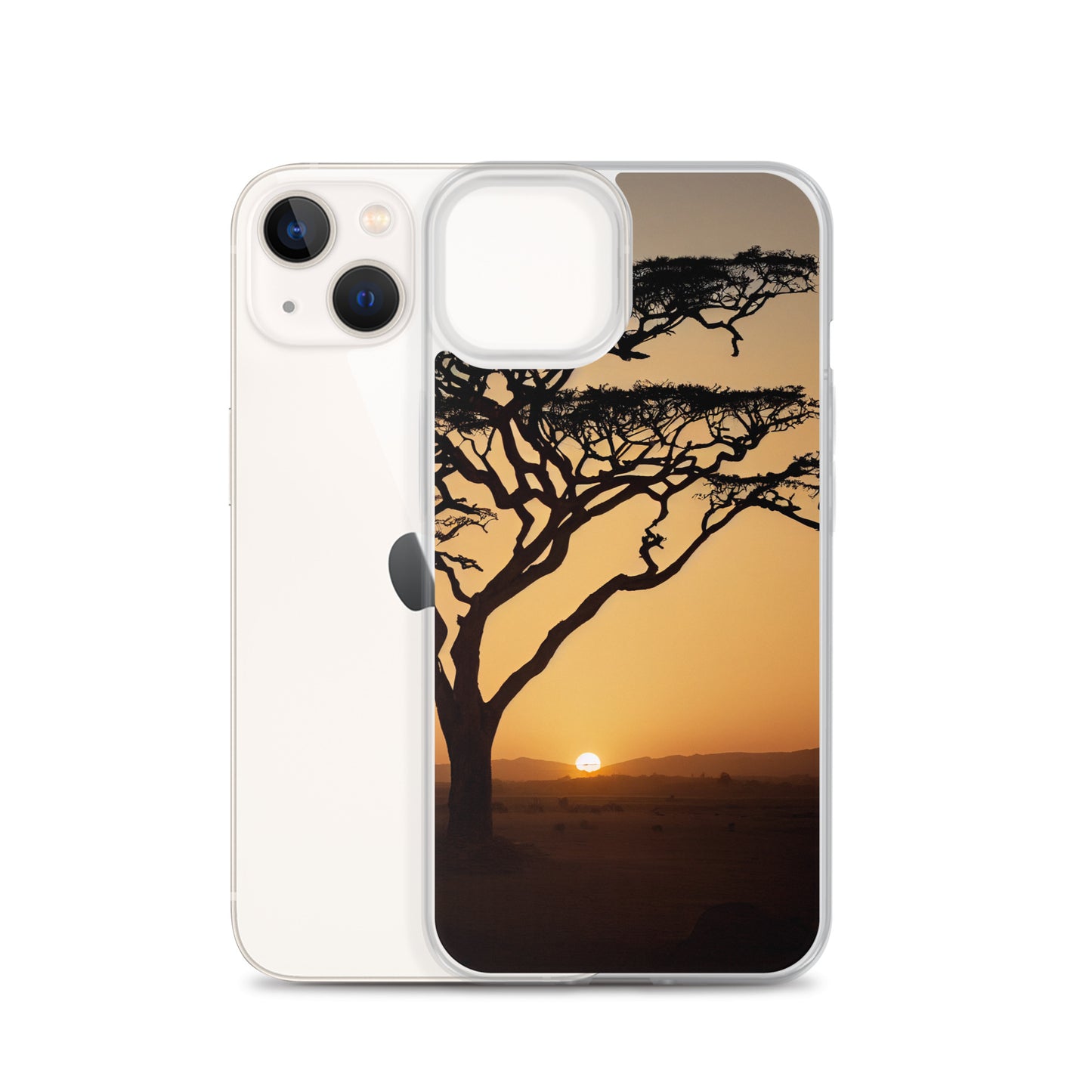 iPhone Case - African Vista - Acacia Tree at Sunset