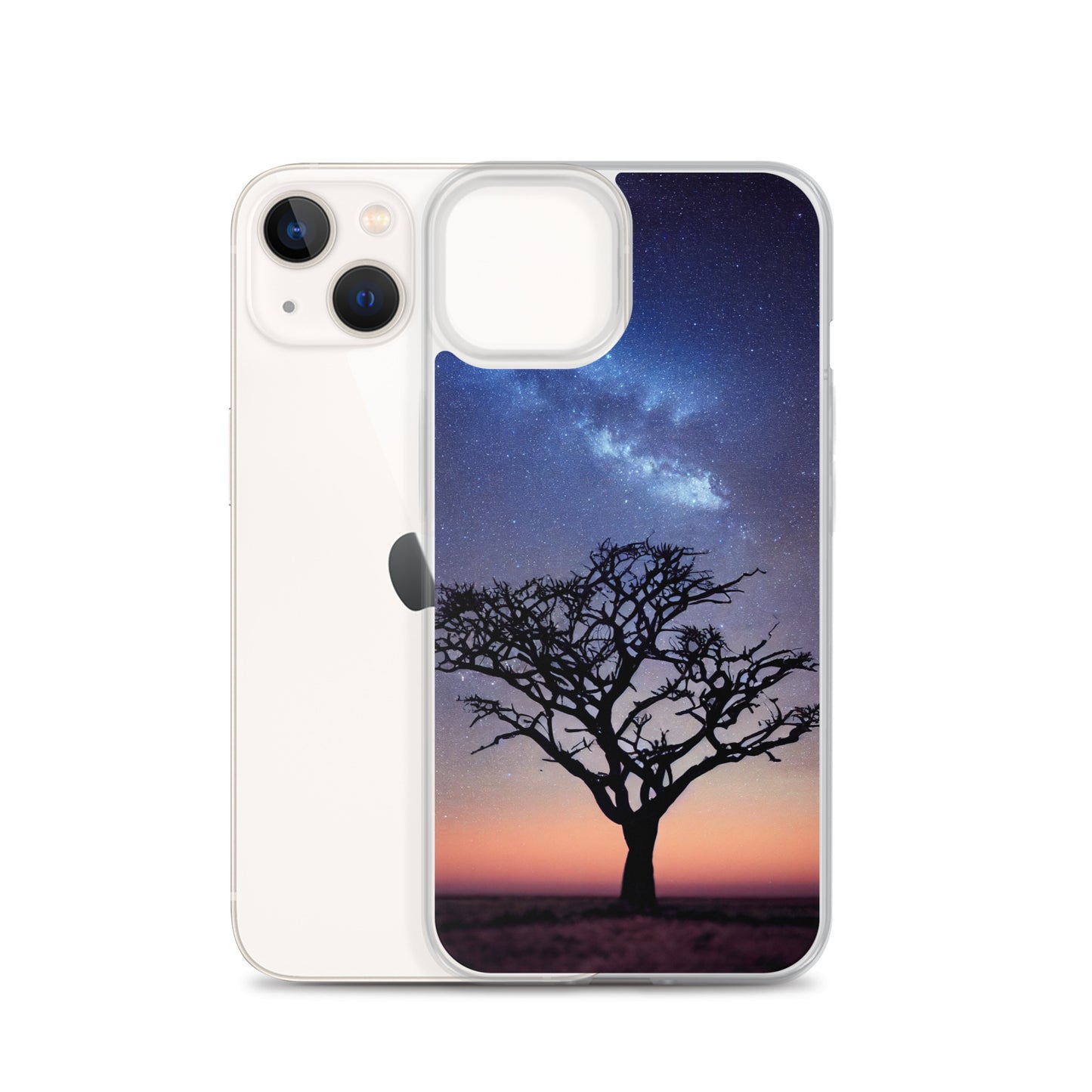 iPhone Case - African Vista - Acacia Under the Milky Way