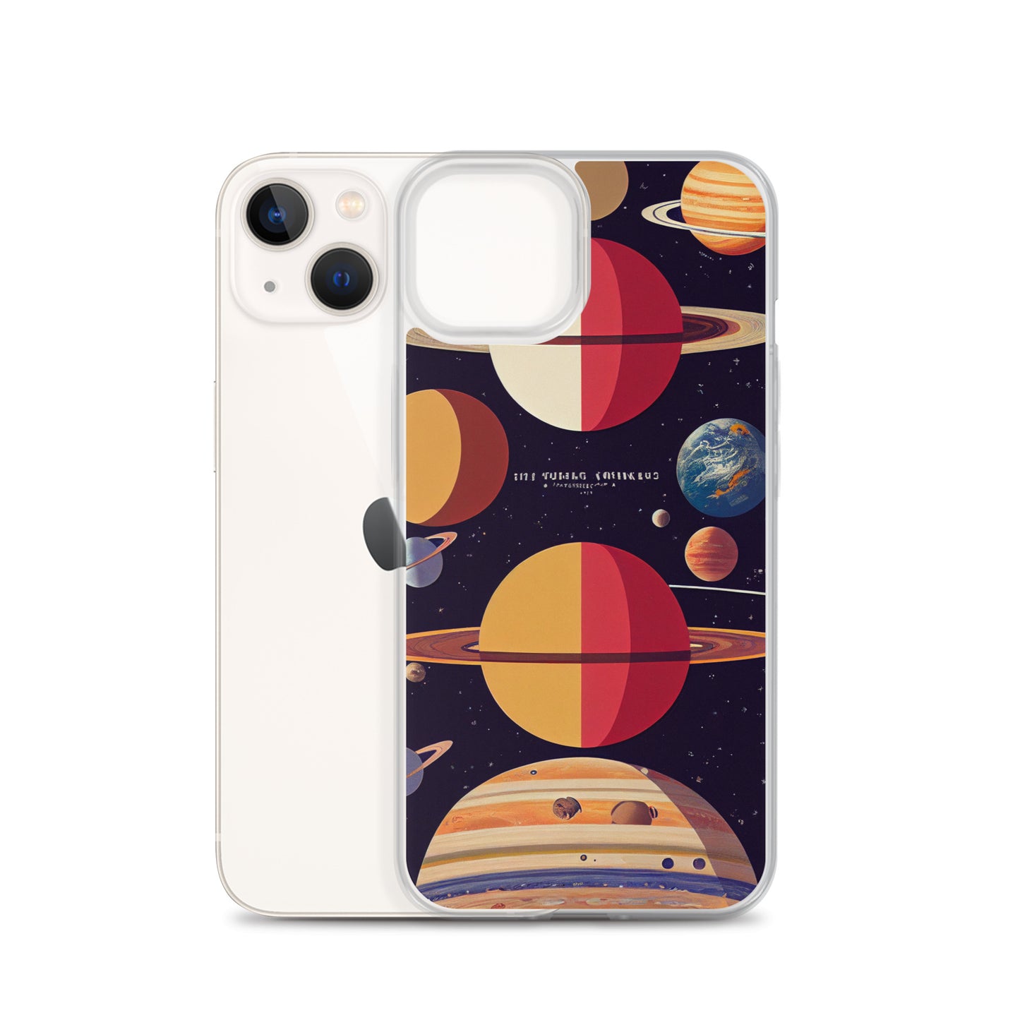 iPhone Case - Map of the Planets