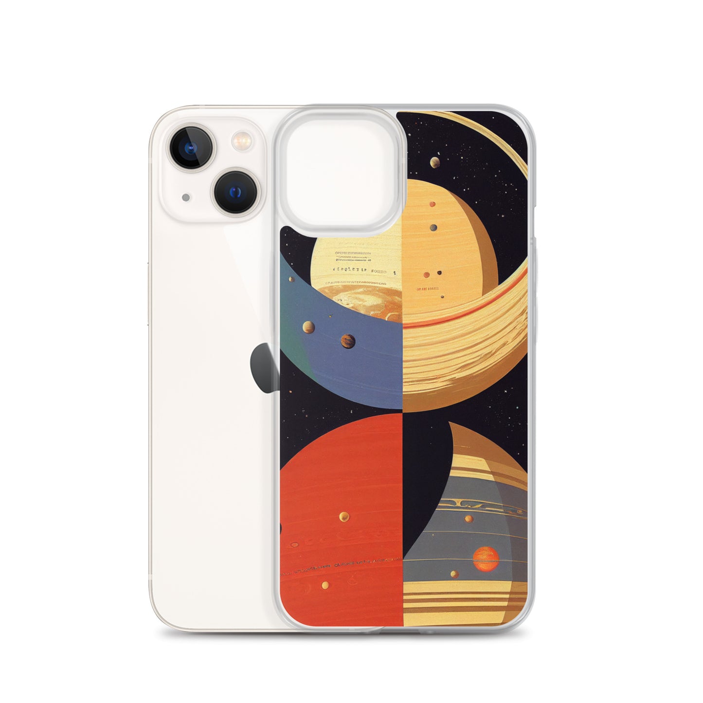 iPhone Case - Map of the Planets