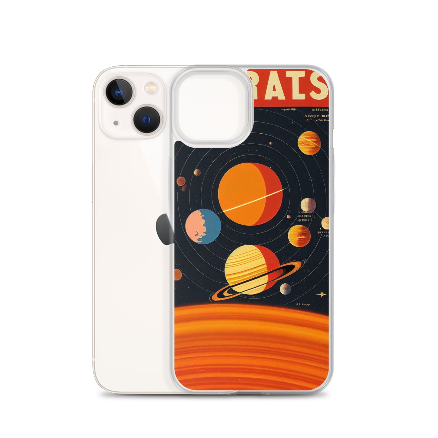 iPhone Case - Map of the Planets