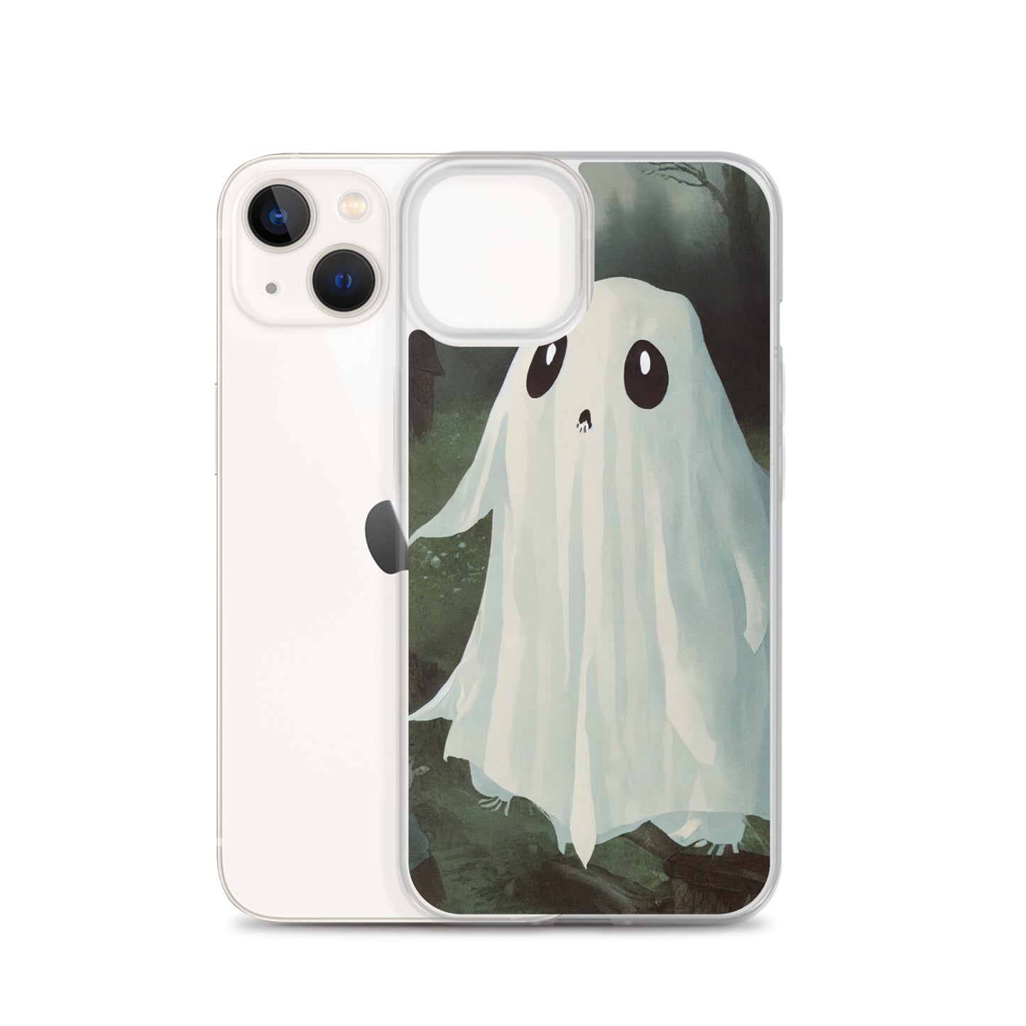 iPhone Case - Halloween Spooked Ghost