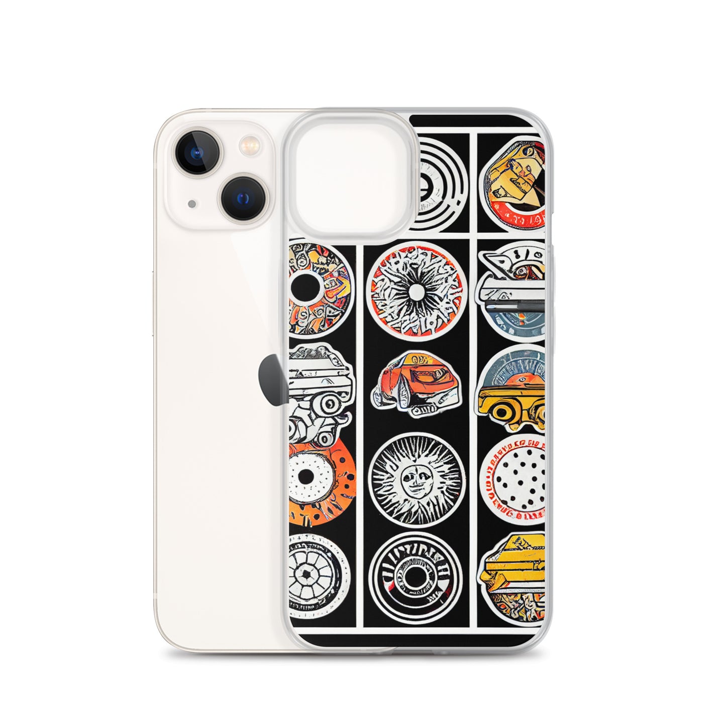 iPhone Case - Skateboard Sticker Aesthetic