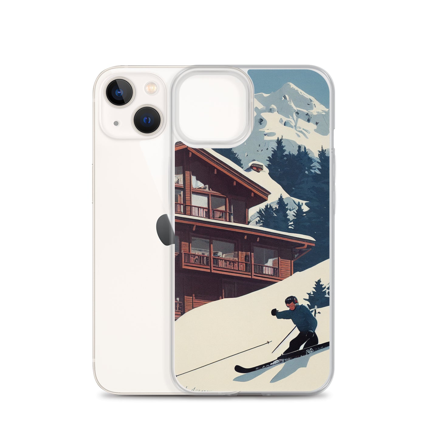 iPhone Case - Vintage Adverts - Ski Chalet