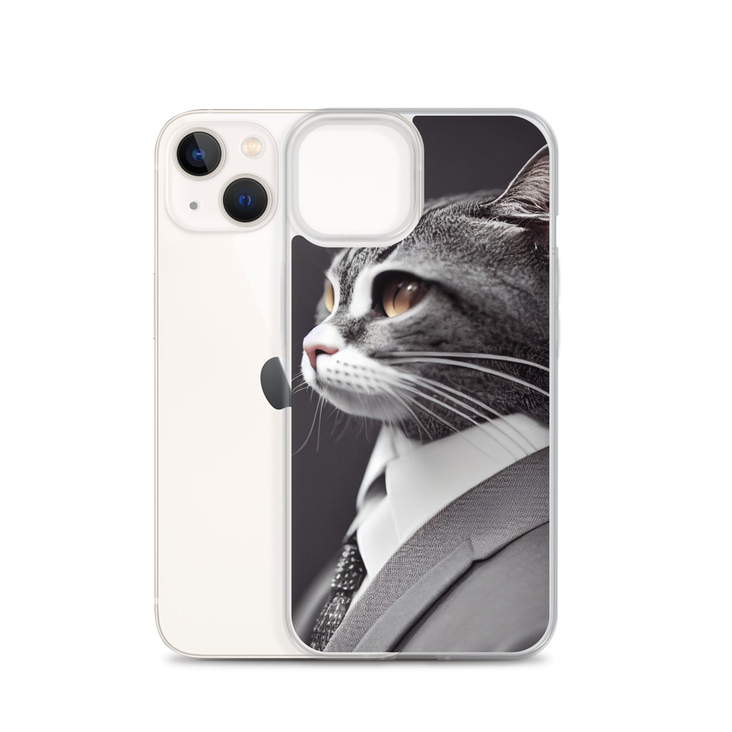 iPhone Case - Dapper Business Cat Boss