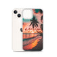 iPhone Case - Beach Life - Palm Tree at Sunset