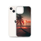 iPhone Case - Beach Life - Palm Tree at Sunset