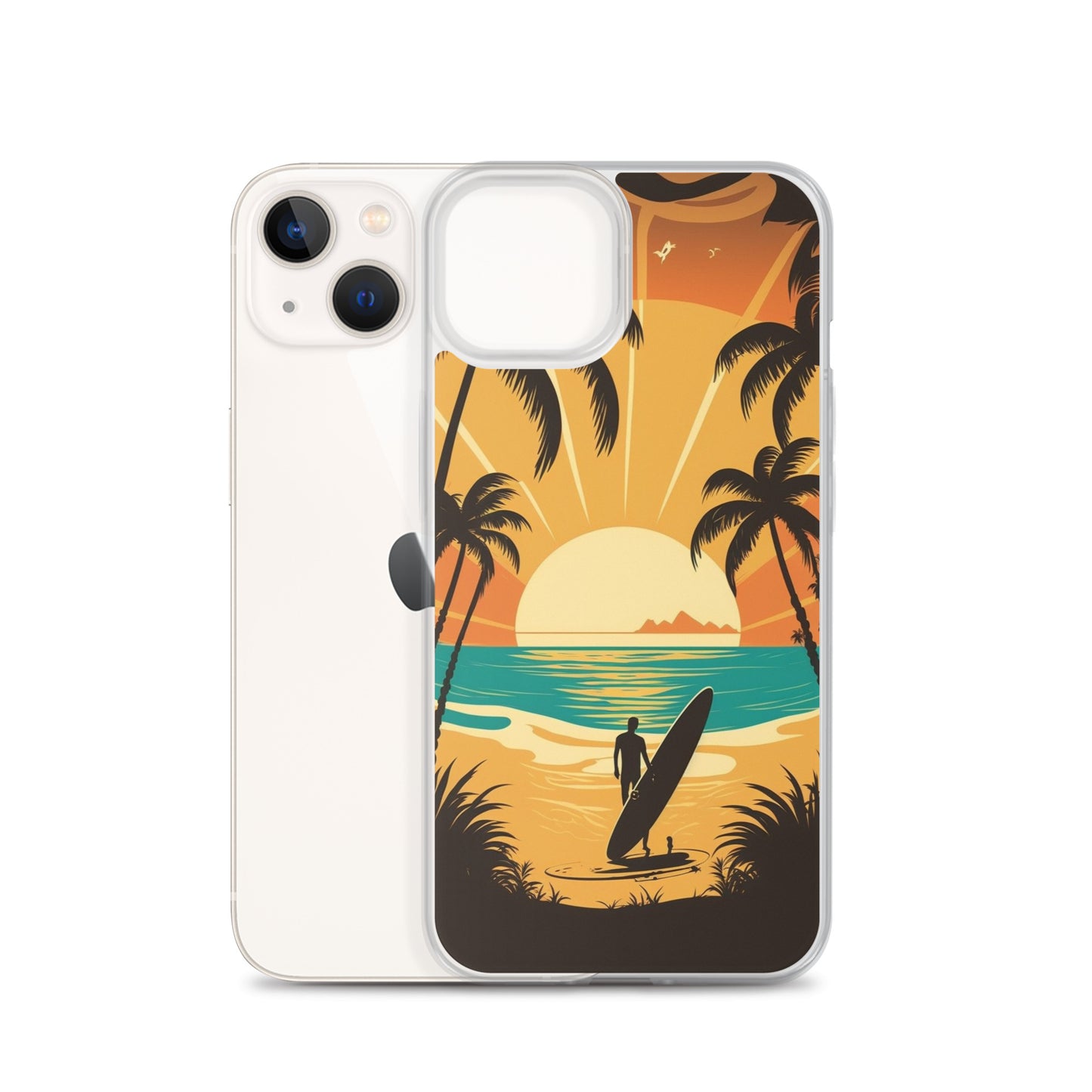 iPhone Case - Sunset Surfer