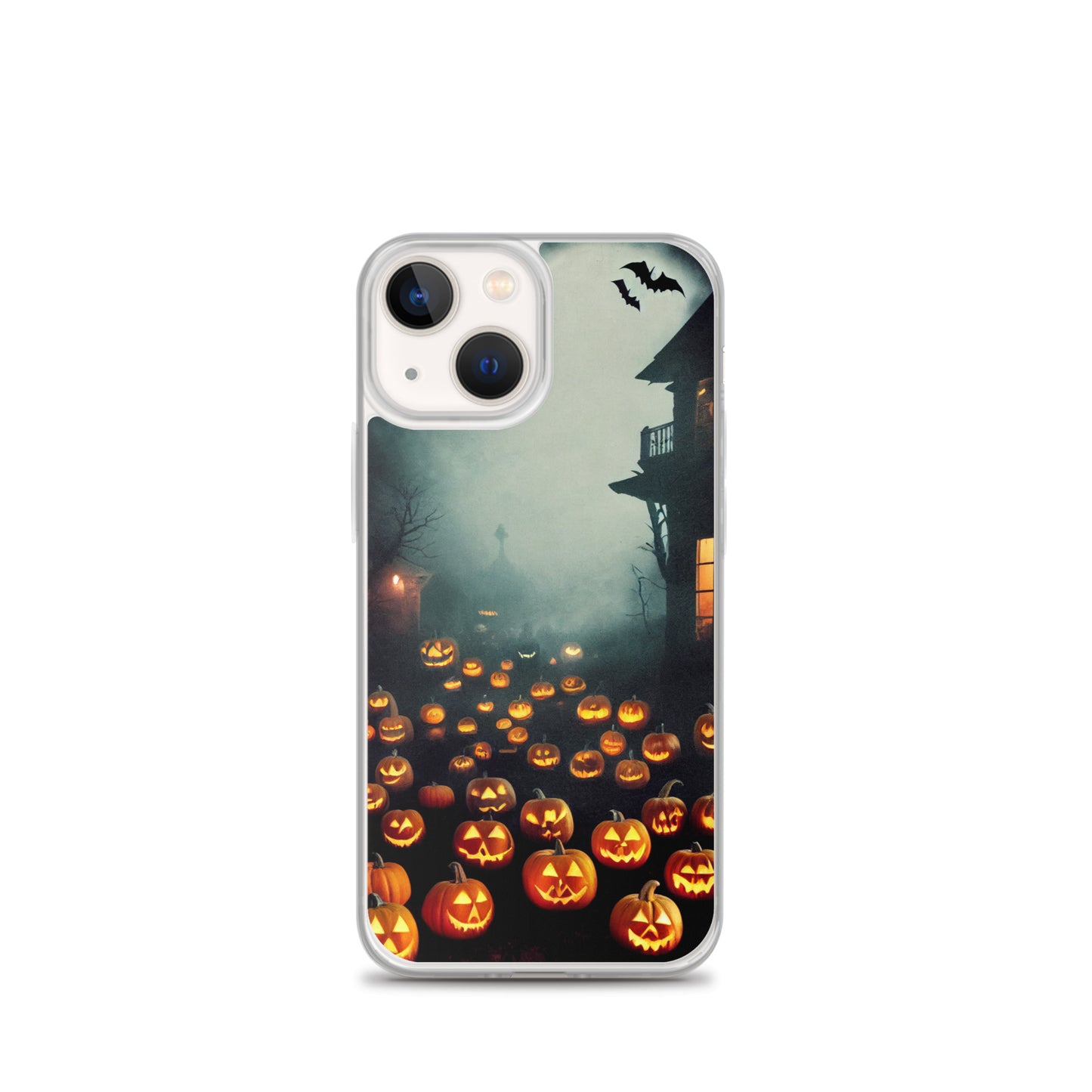 iPhone Case - Halloween Jack-o-Lanterns in the Mist