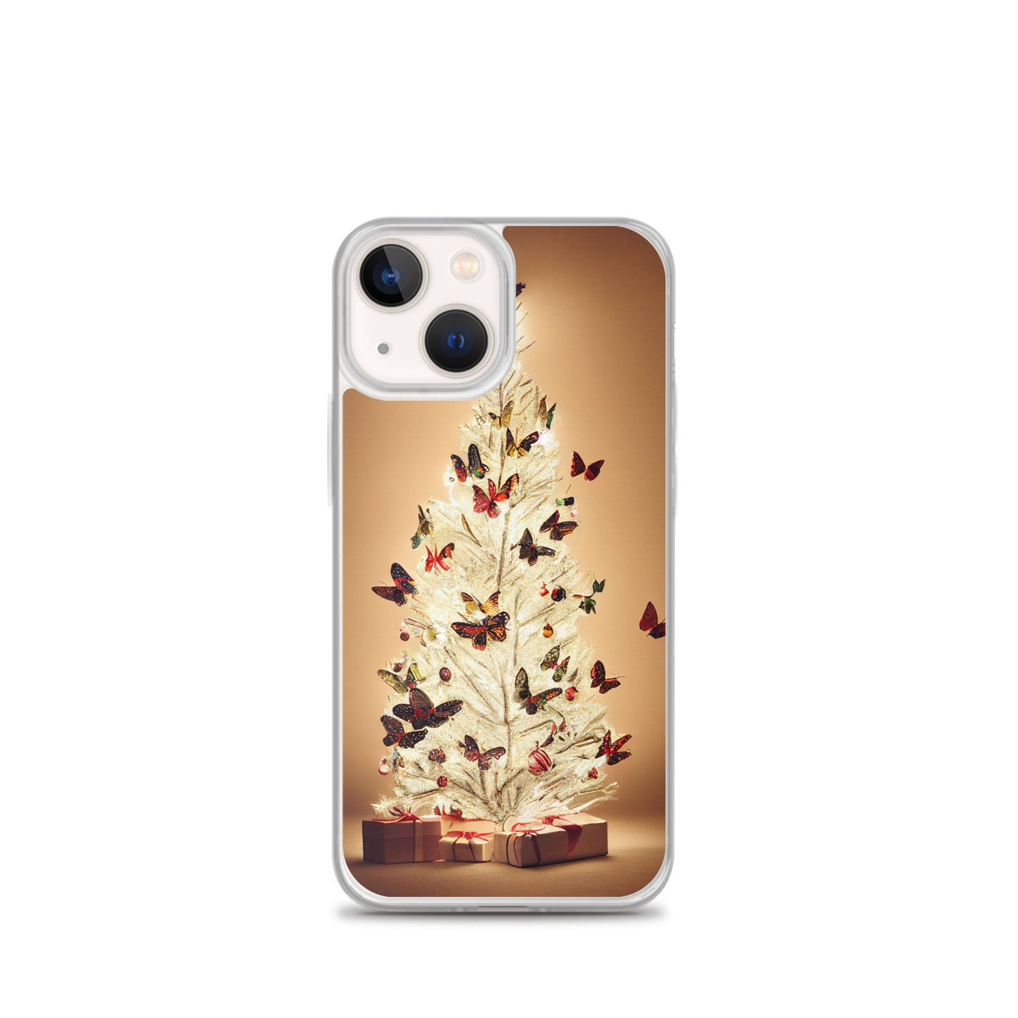 iPhone Case - Butterfly Christmas Tree