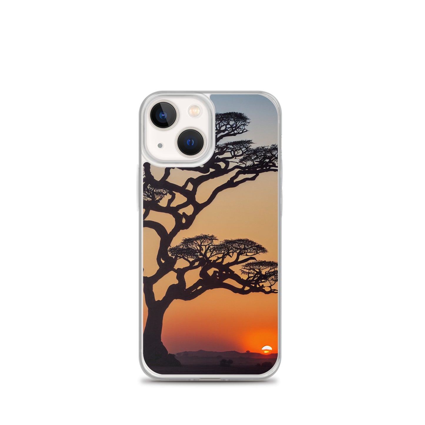 iPhone Case - African Vista - Acacia Tree at Sunset