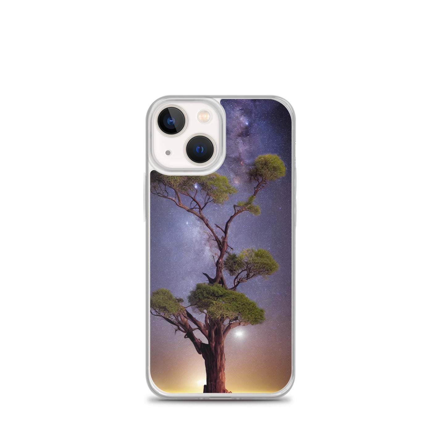 iPhone Case - African Vista - Acacia Tree Under the Milky Way