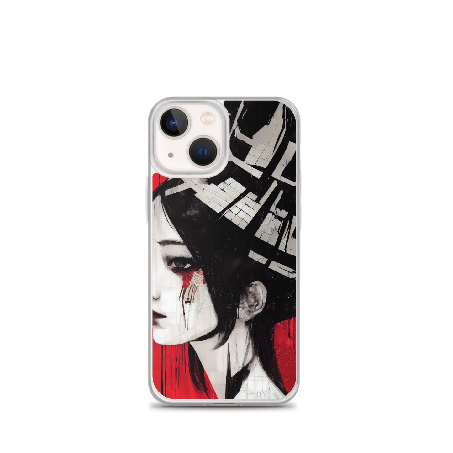 iPhone Case - Cyberpunk Geisha Girl