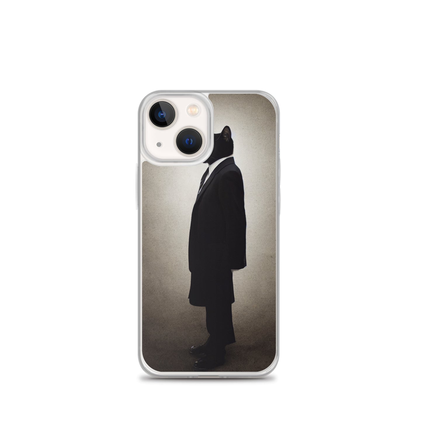 iPhone Case - Side Profile of Business Cat Boss