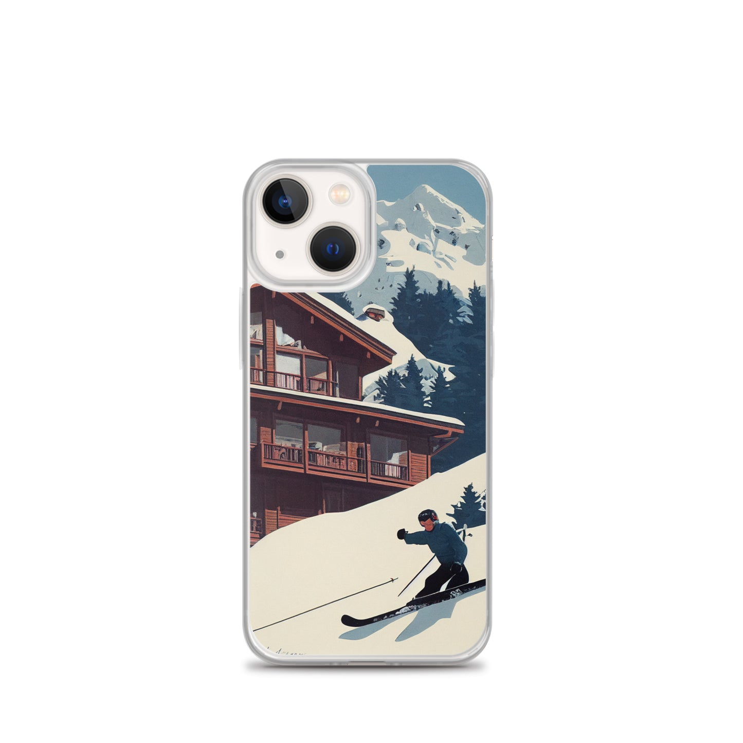 iPhone Case - Vintage Adverts - Ski Chalet