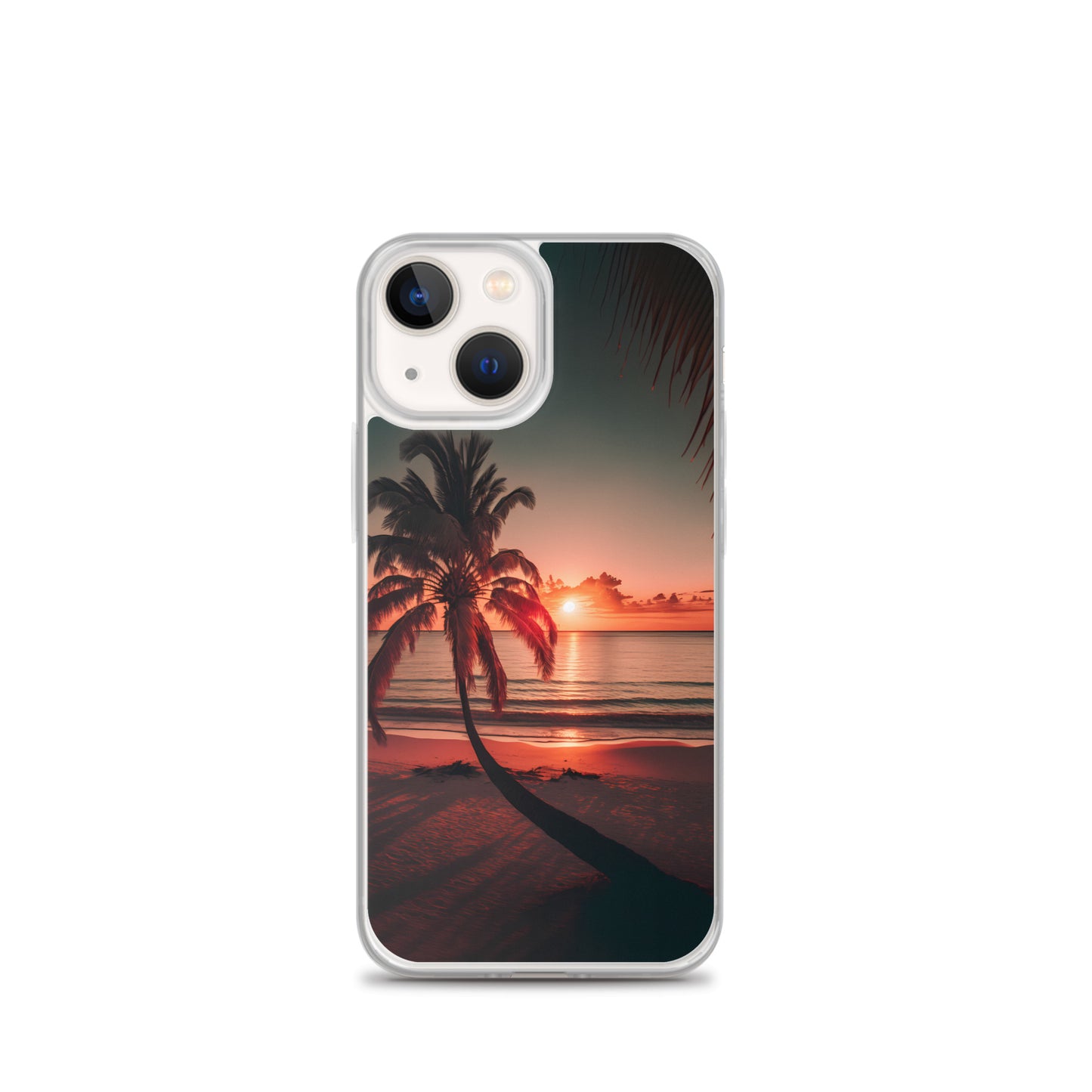 iPhone Case - Beach Life - Palm Tree at Sunset