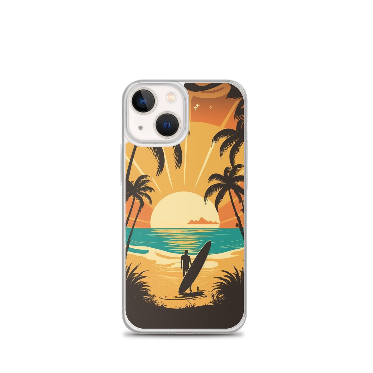 iPhone Case - Sunset Surfer