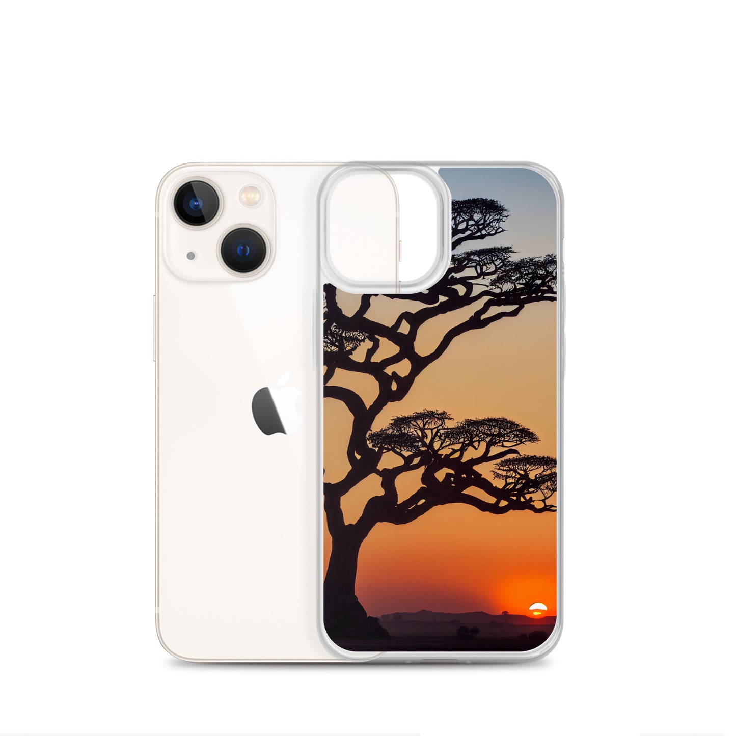 iPhone Case - African Vista - Acacia Tree at Sunset