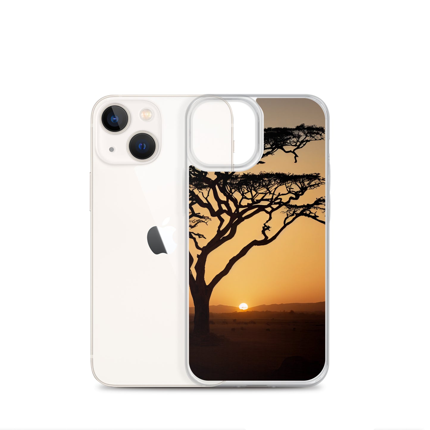 iPhone Case - African Vista - Acacia Tree at Sunset