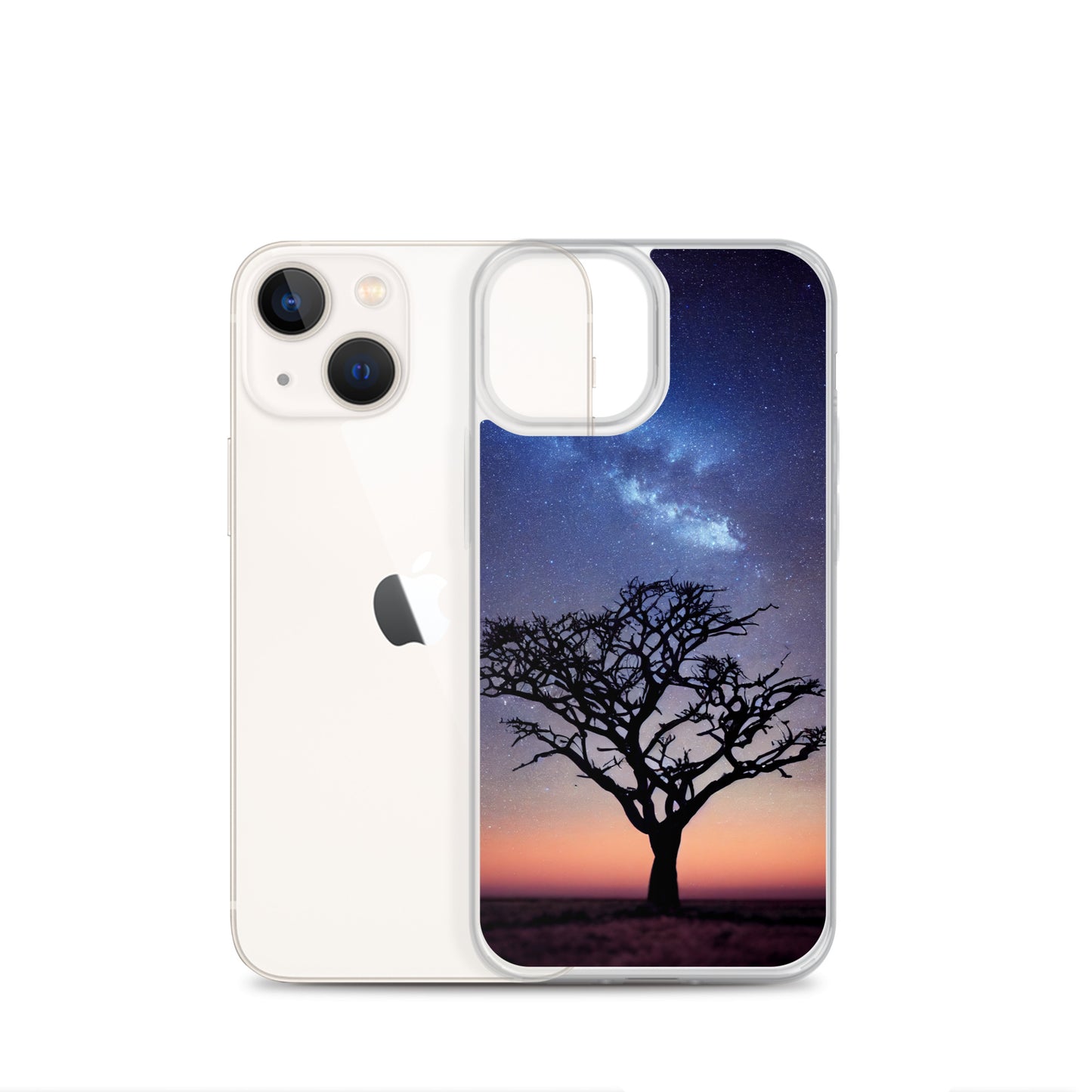 iPhone Case - African Vista - Acacia Under the Milky Way