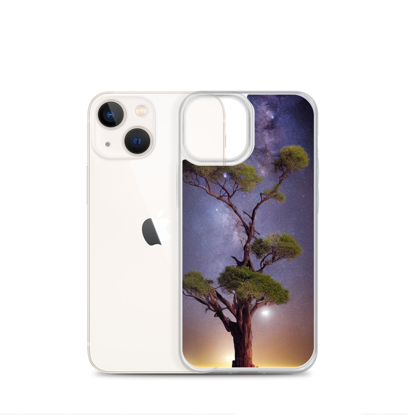 iPhone Case - African Vista - Acacia Tree Under the Milky Way