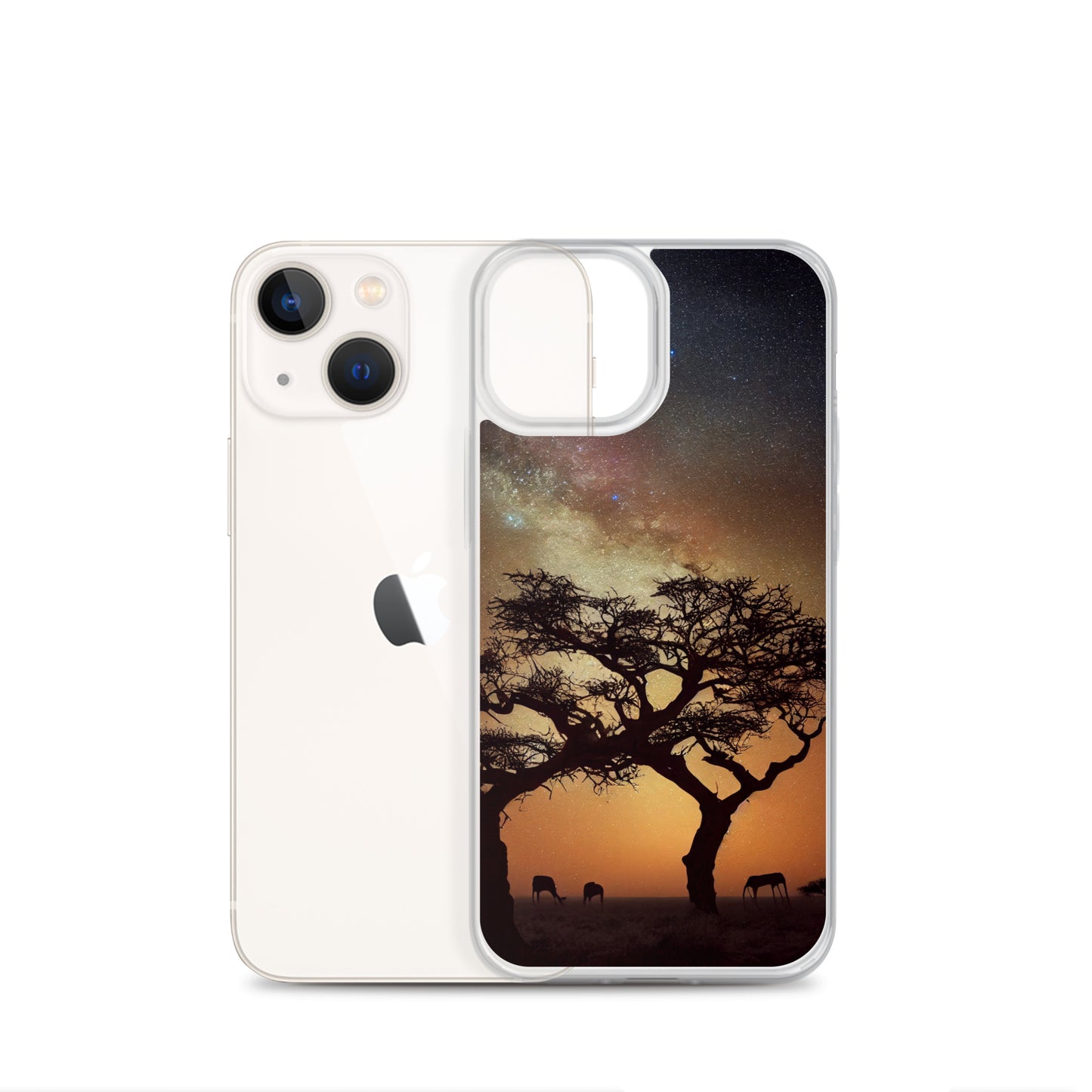 iPhone Case - African Vista - Acacia Under the Milky Way