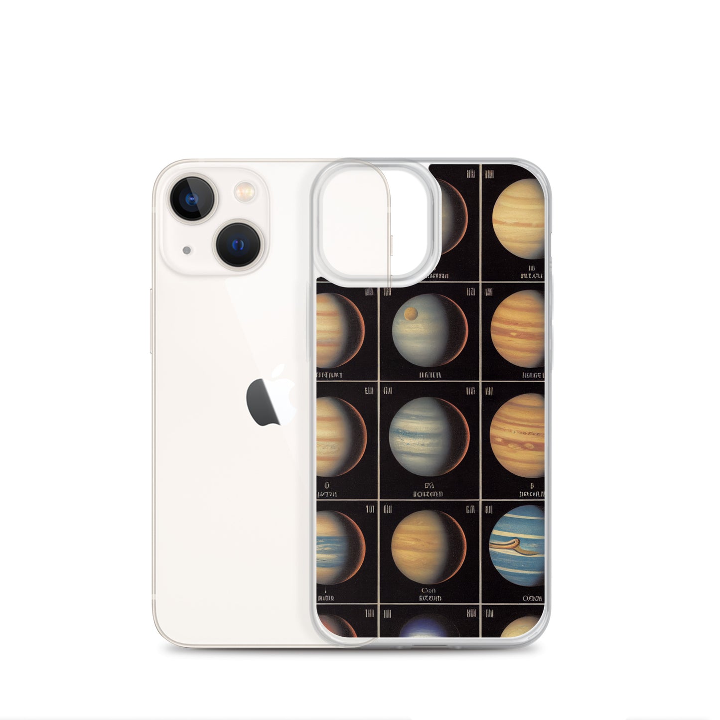 iPhone Case - Map of the Planets