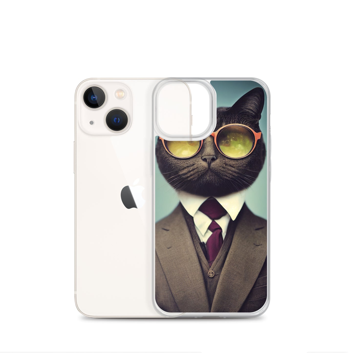 iPhone Case - Business Cat Accountant