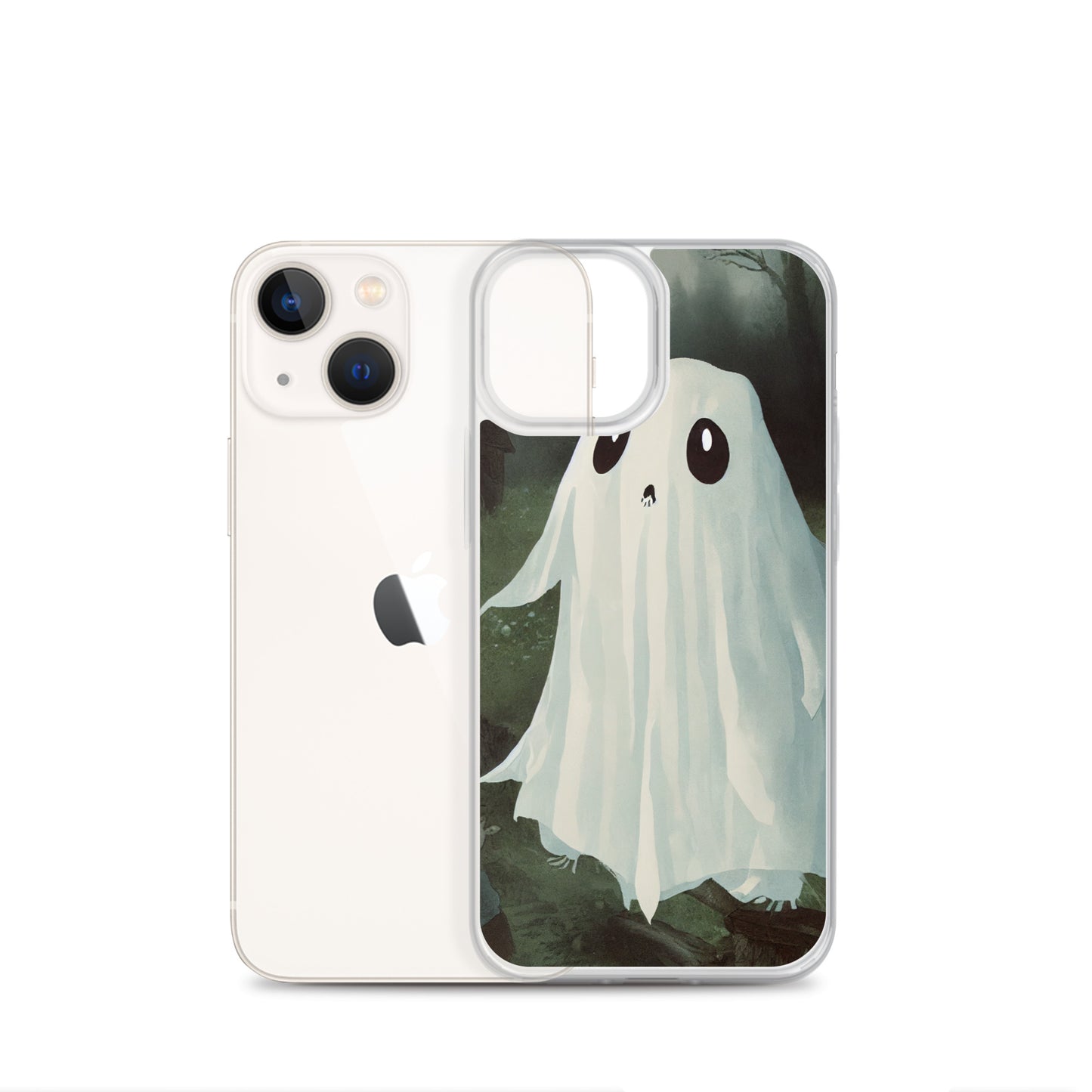 iPhone Case - Halloween Spooked Ghost