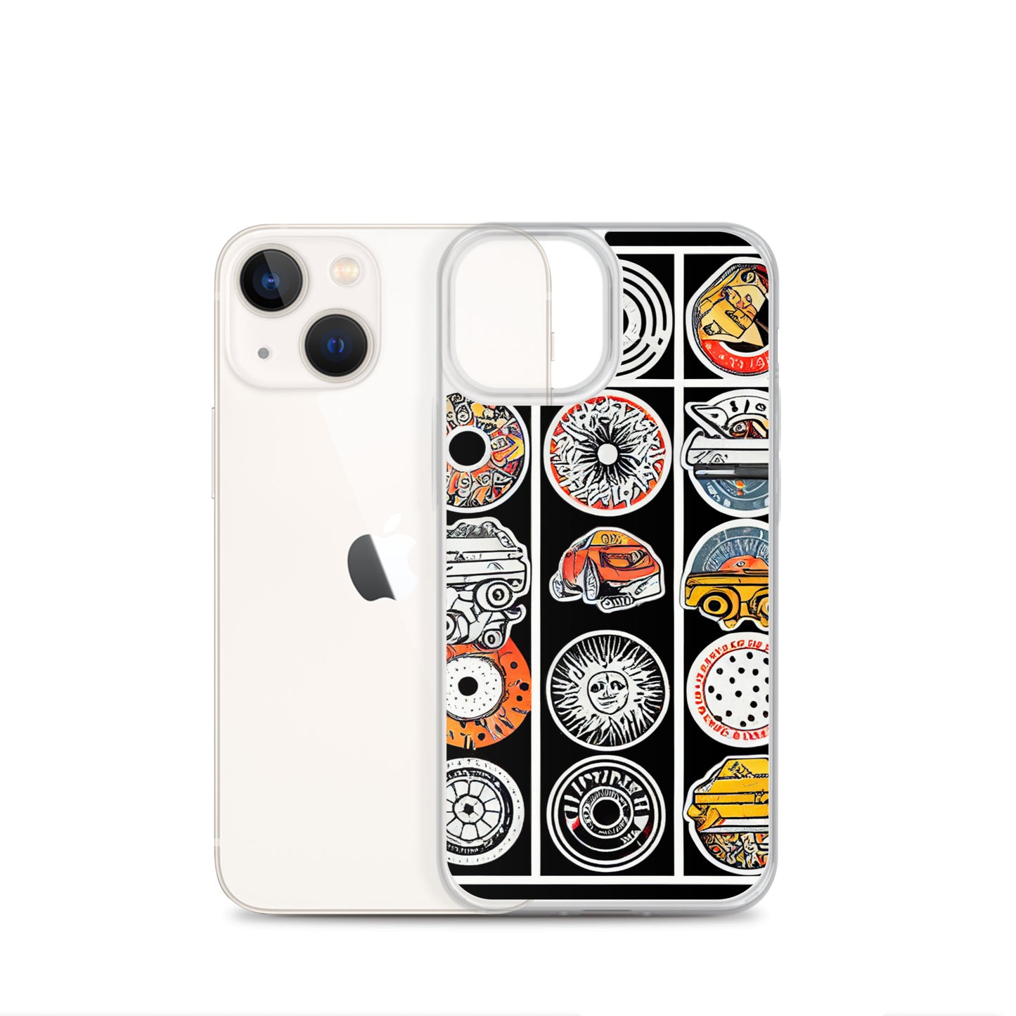 iPhone Case - Skateboard Sticker Aesthetic