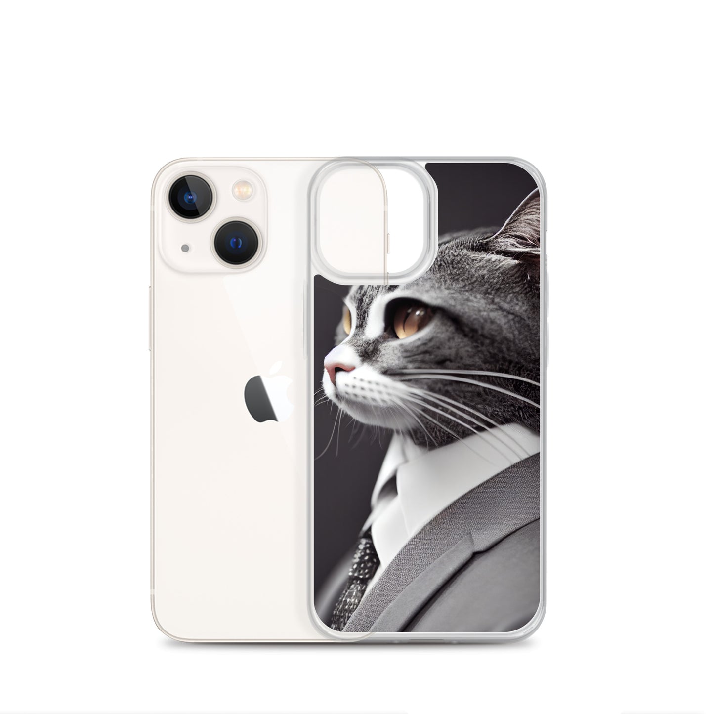 iPhone Case - Dapper Business Cat Boss