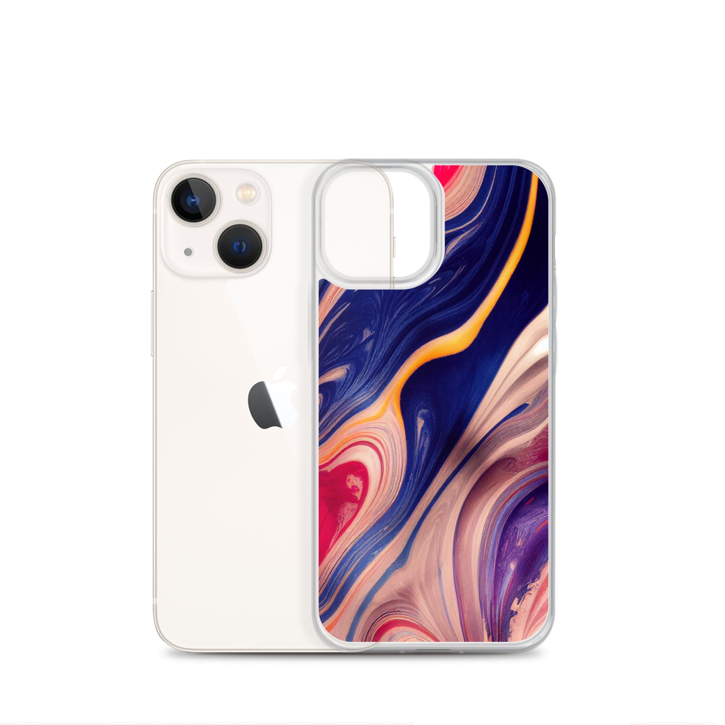 iPhone Case - Marbled Paint Swirl