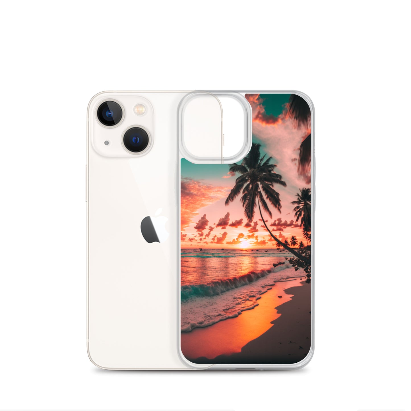 iPhone Case - Beach Life - Palm Tree at Sunset