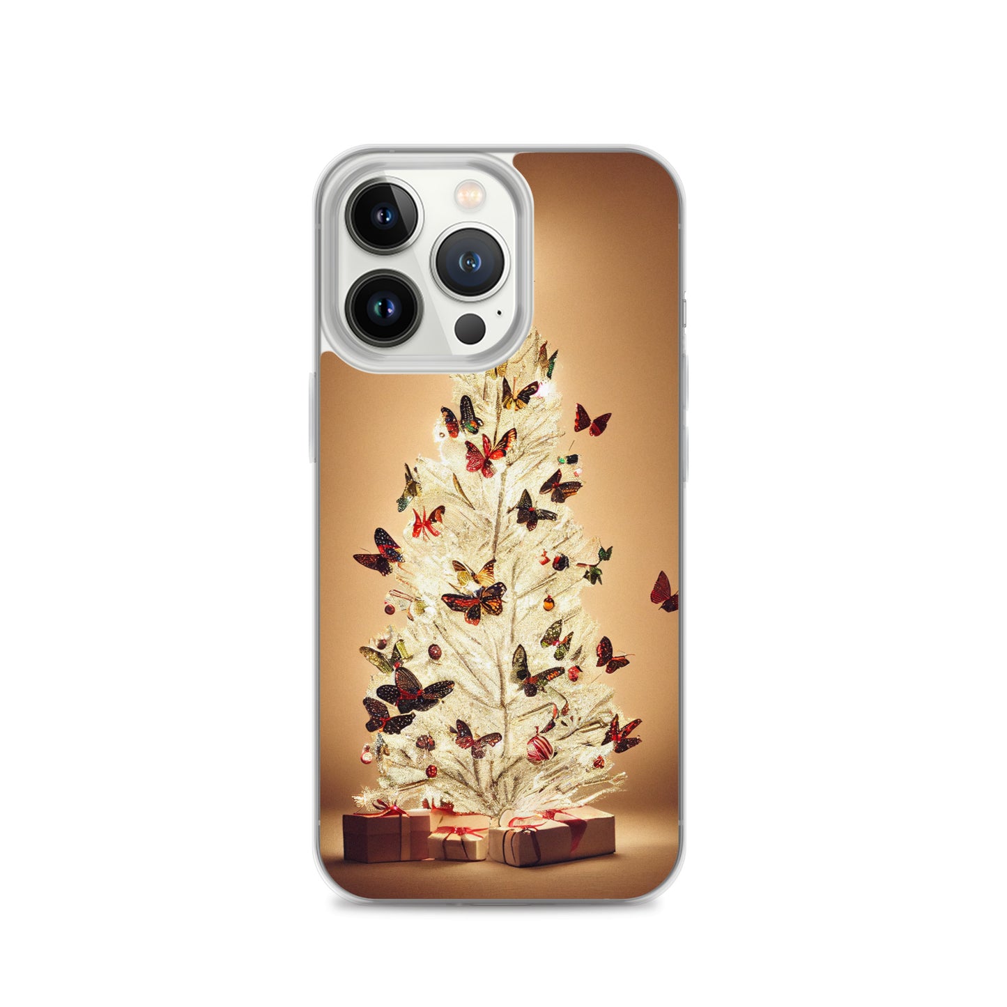 iPhone Case - Butterfly Christmas Tree