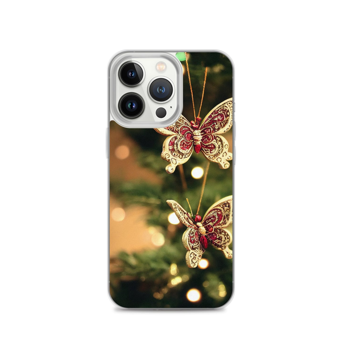 iPhone Case - Butterfly Christmas Ornaments