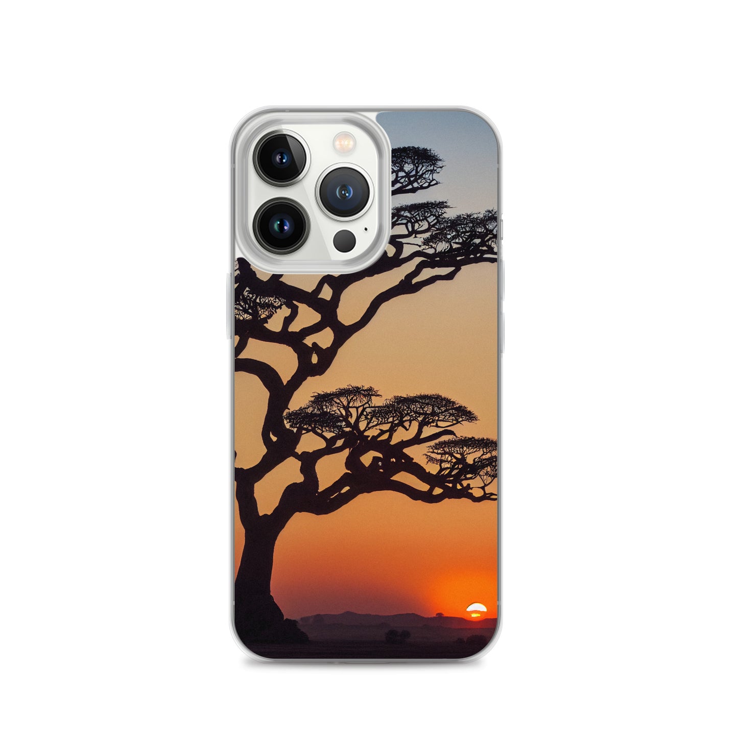 iPhone Case - African Vista - Acacia Tree at Sunset