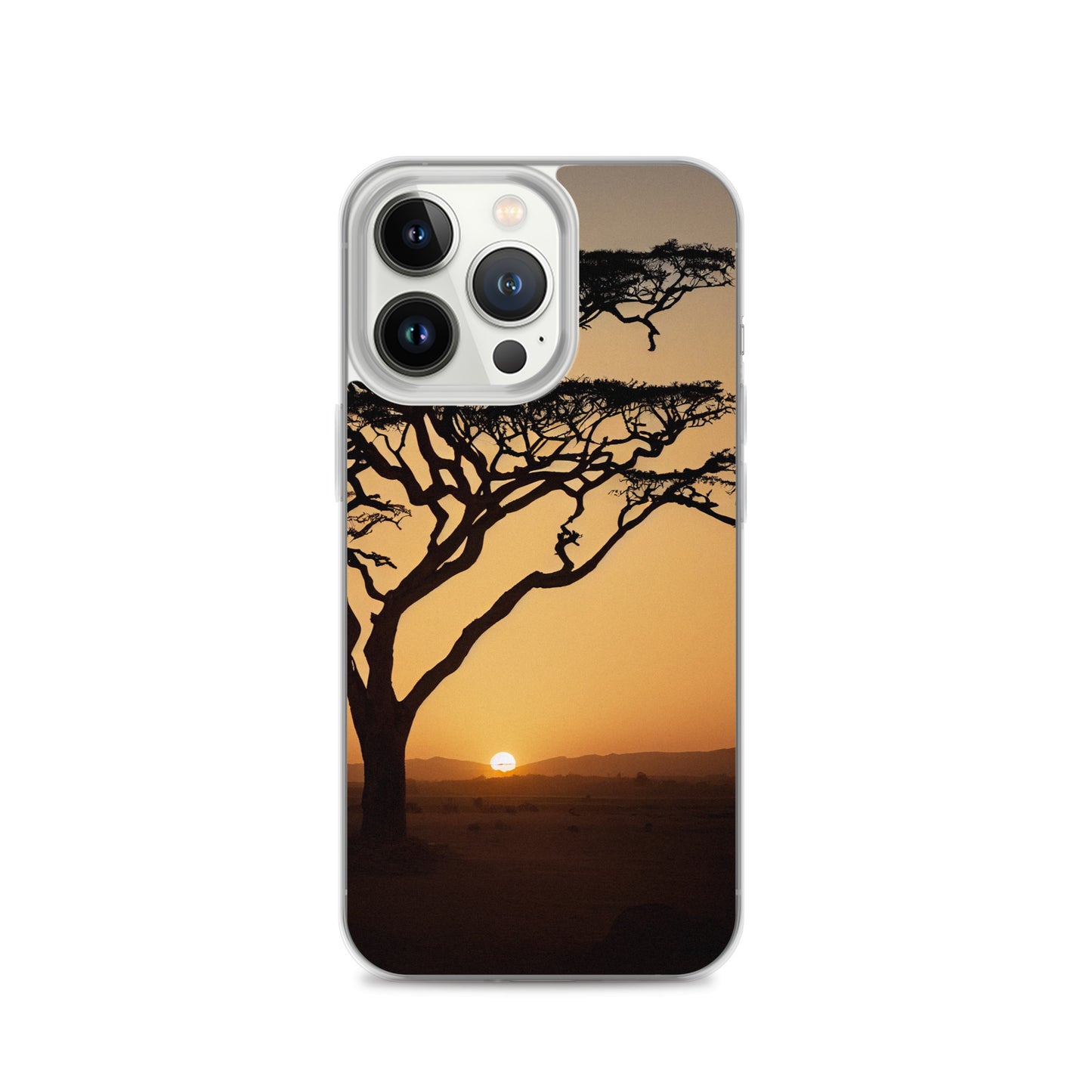 iPhone Case - African Vista - Acacia Tree at Sunset