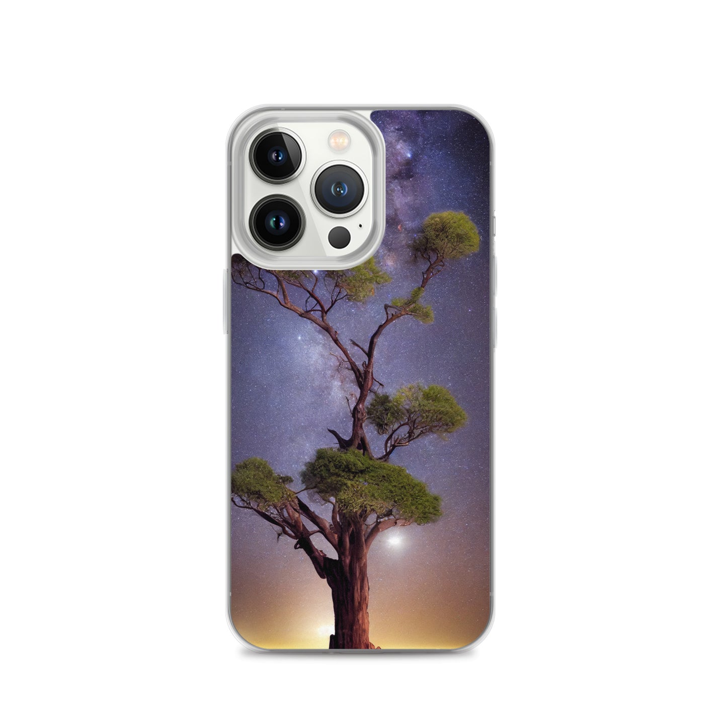 iPhone Case - African Vista - Acacia Tree Under the Milky Way