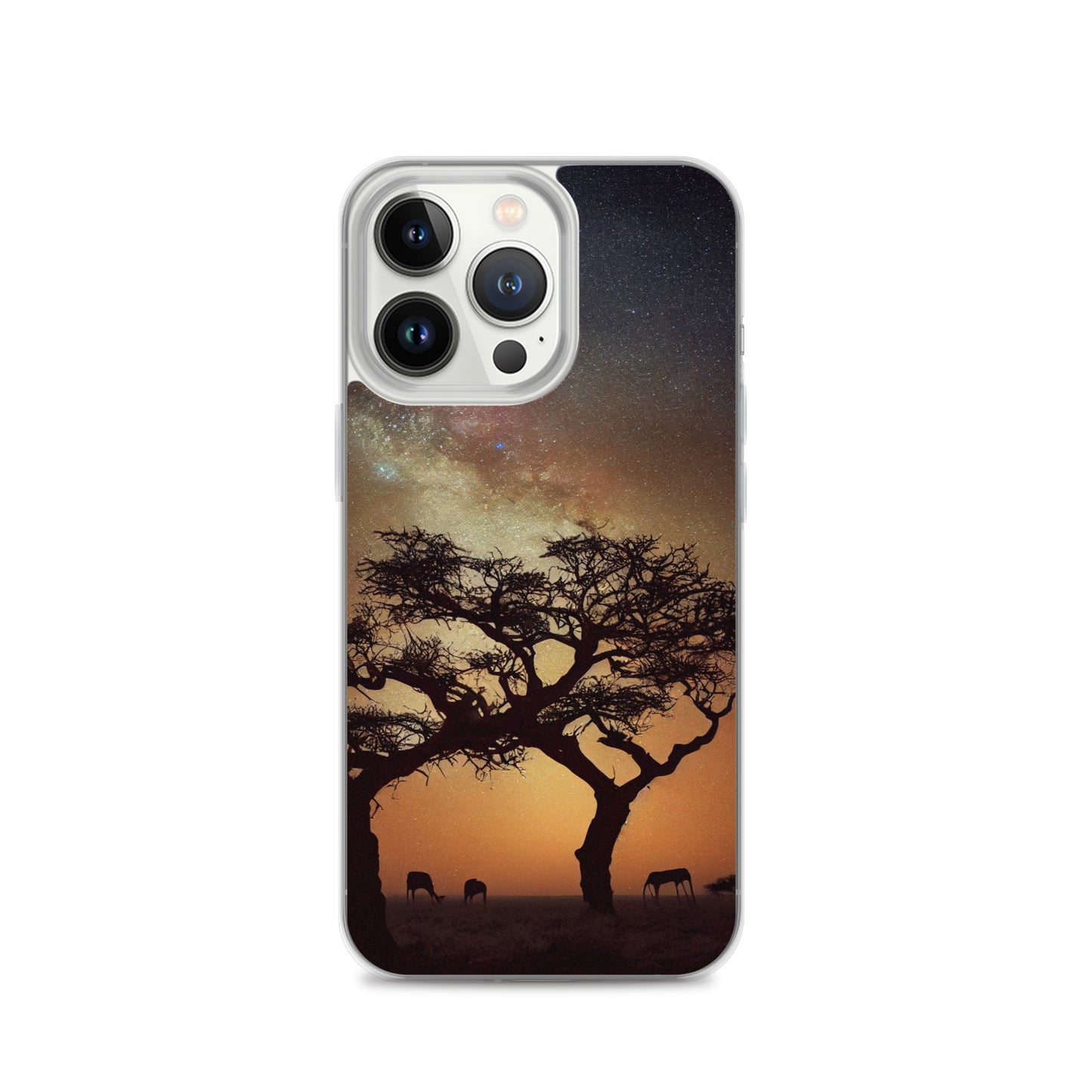 iPhone Case - African Vista - Acacia Under the Milky Way
