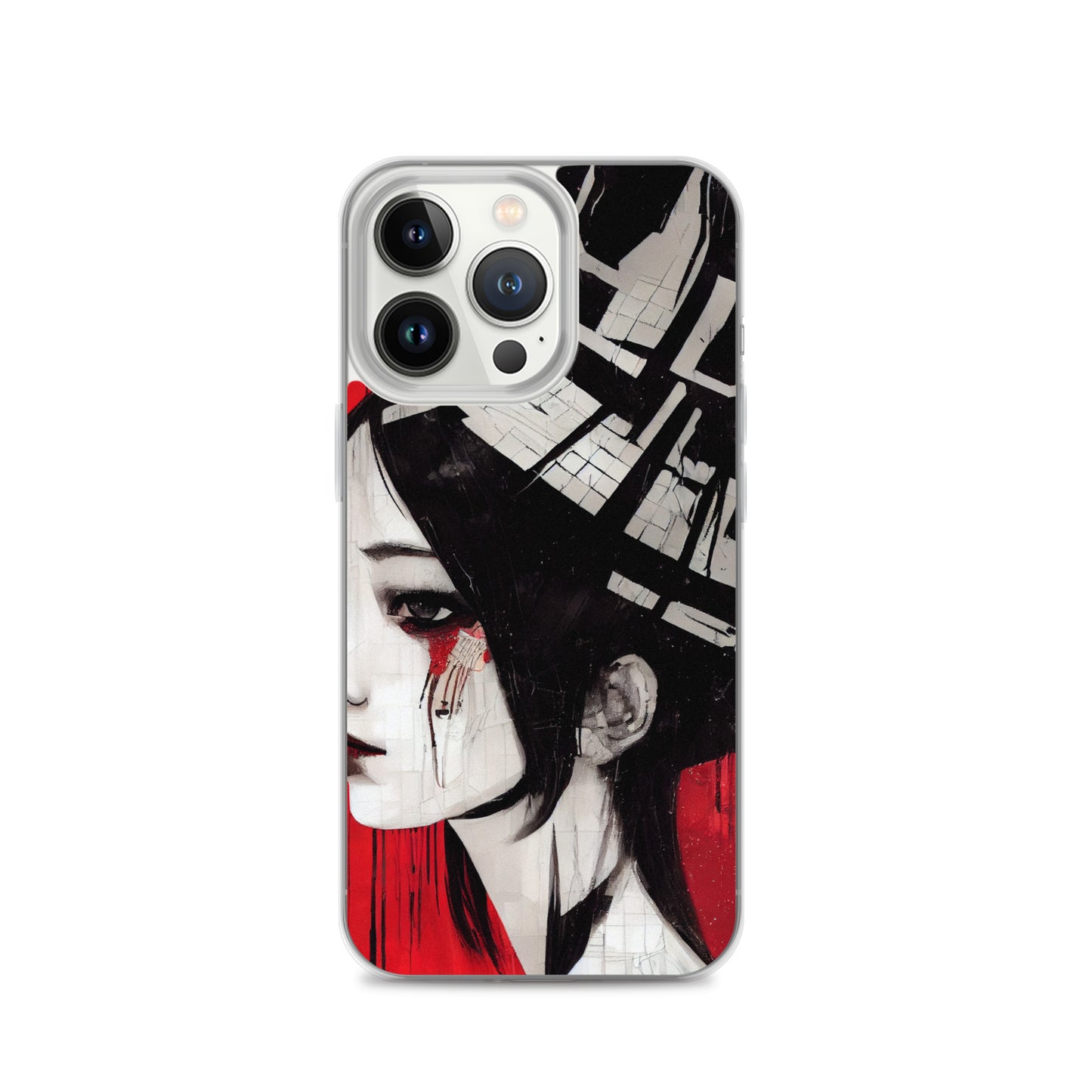 iPhone Case - Cyberpunk Geisha Girl