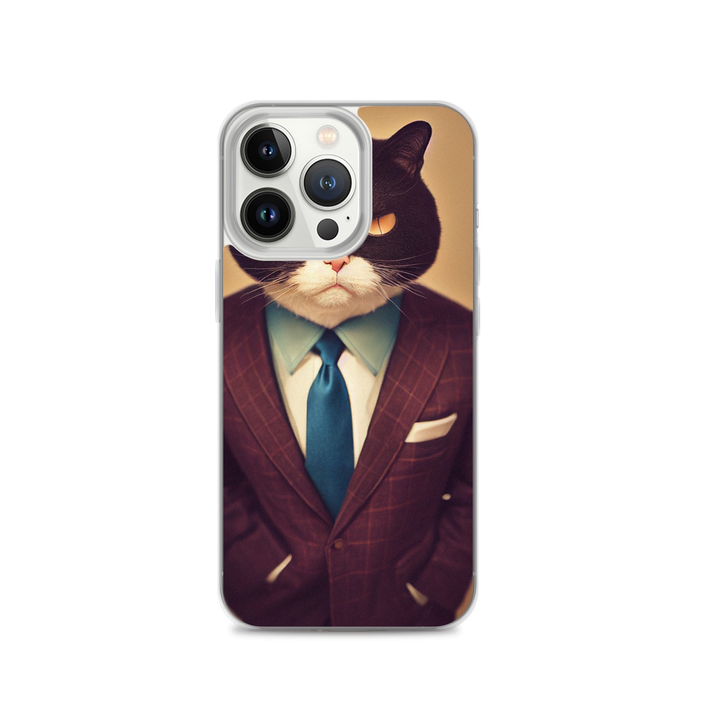 iPhone Case - Stern Business Cat Boss