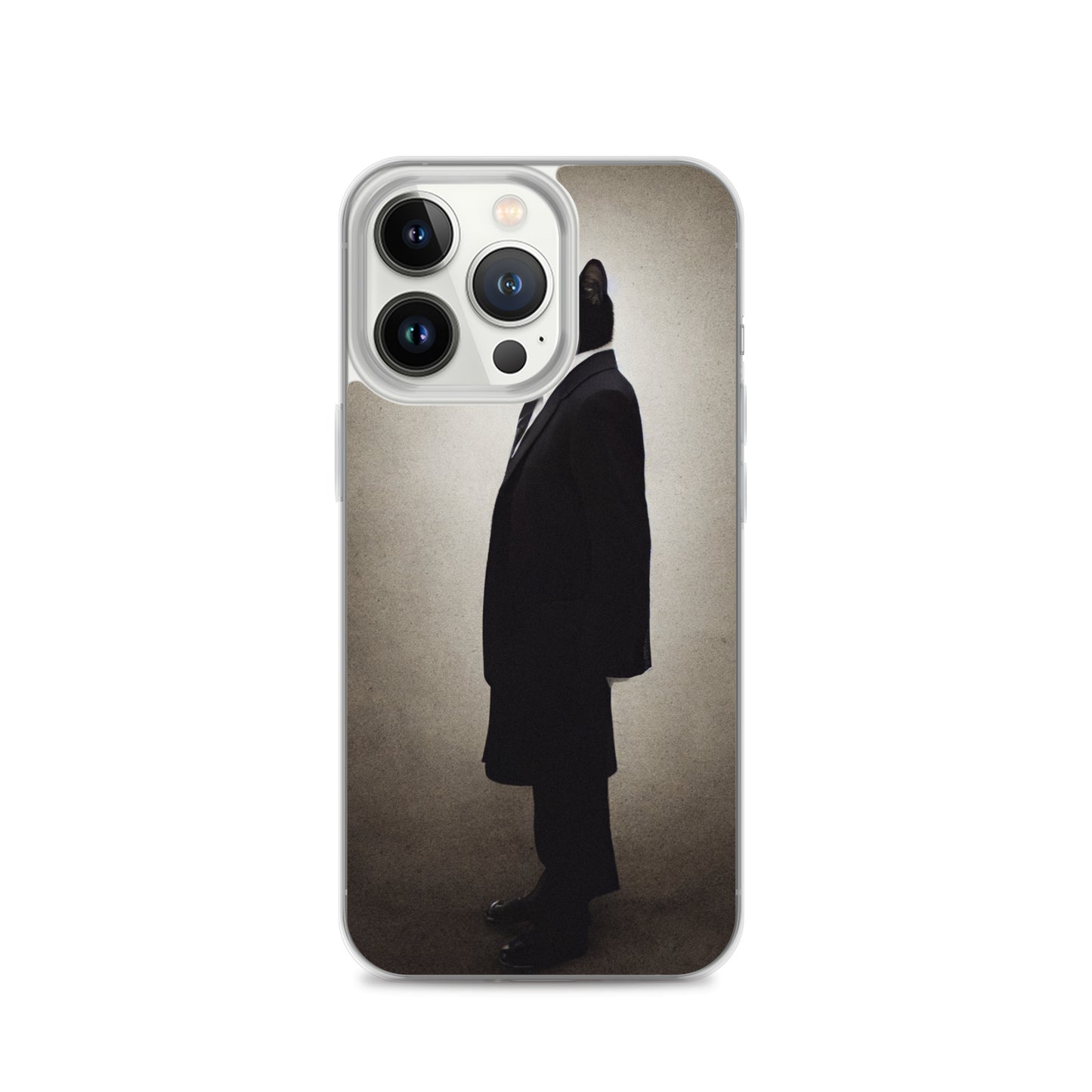 iPhone Case - Side Profile of Business Cat Boss