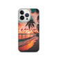 iPhone Case - Beach Life - Palm Tree at Sunset