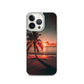 iPhone Case - Beach Life - Palm Tree at Sunset