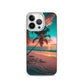 iPhone Case - Beach Life - Palm Tree at Sunset