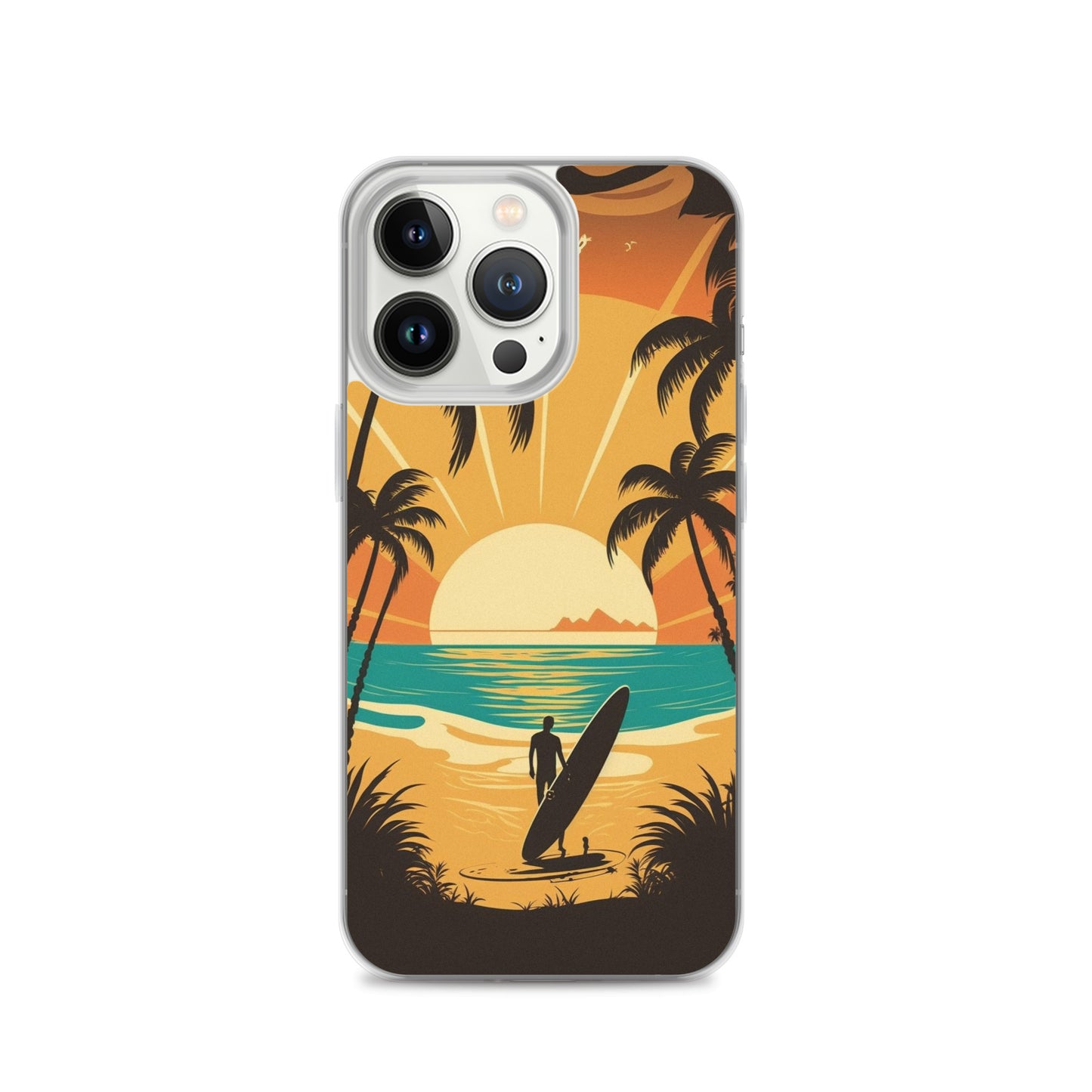 iPhone Case - Sunset Surfer