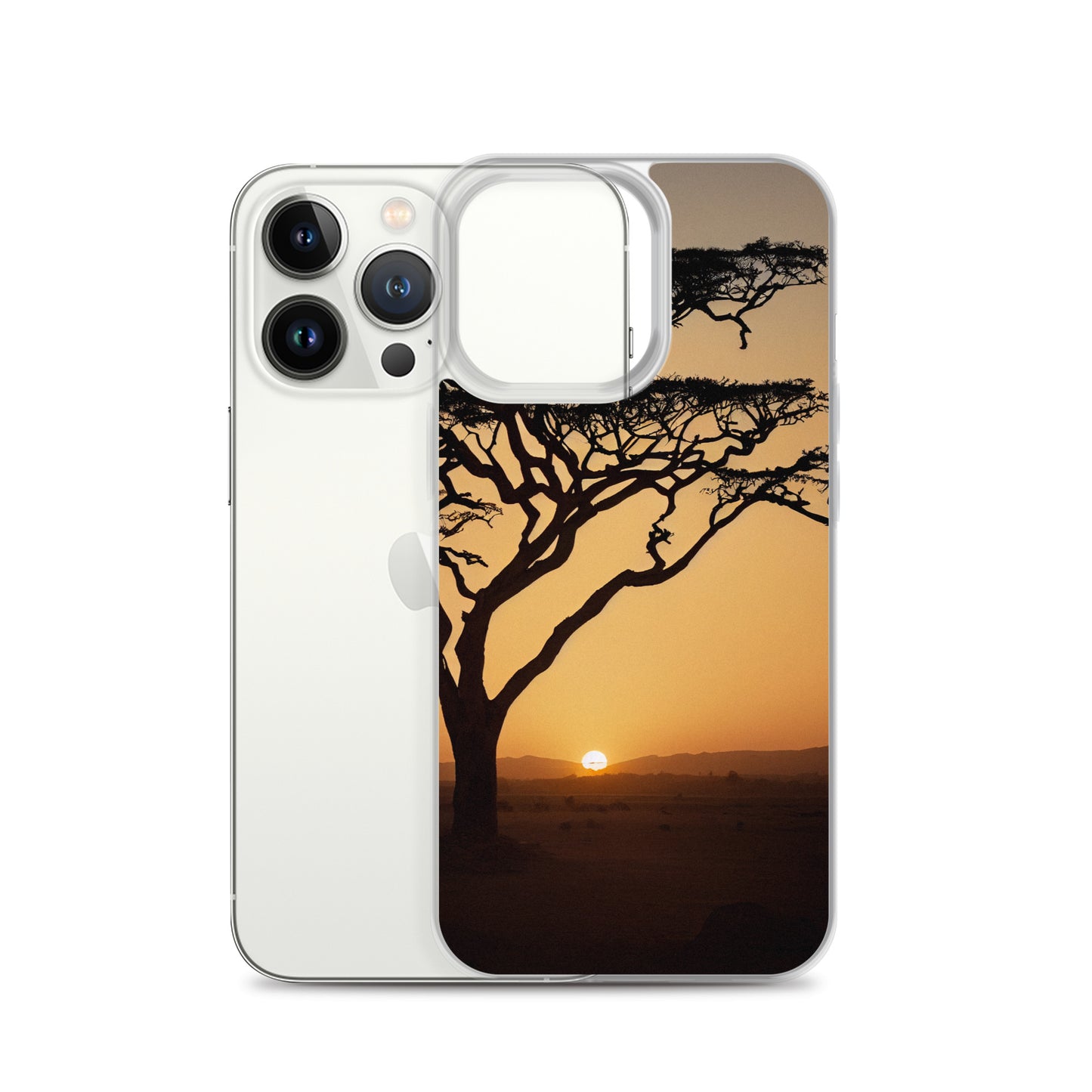 iPhone Case - African Vista - Acacia Tree at Sunset