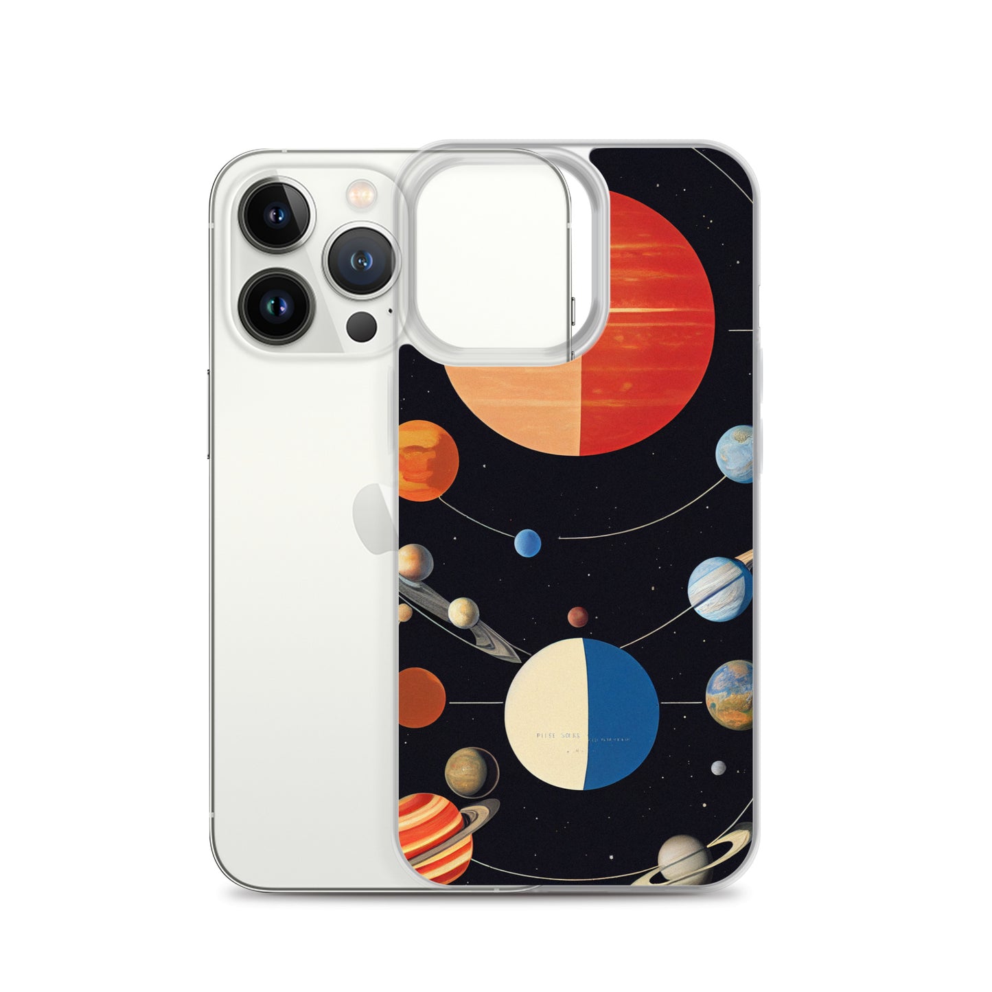 iPhone Case - Map of the Planets