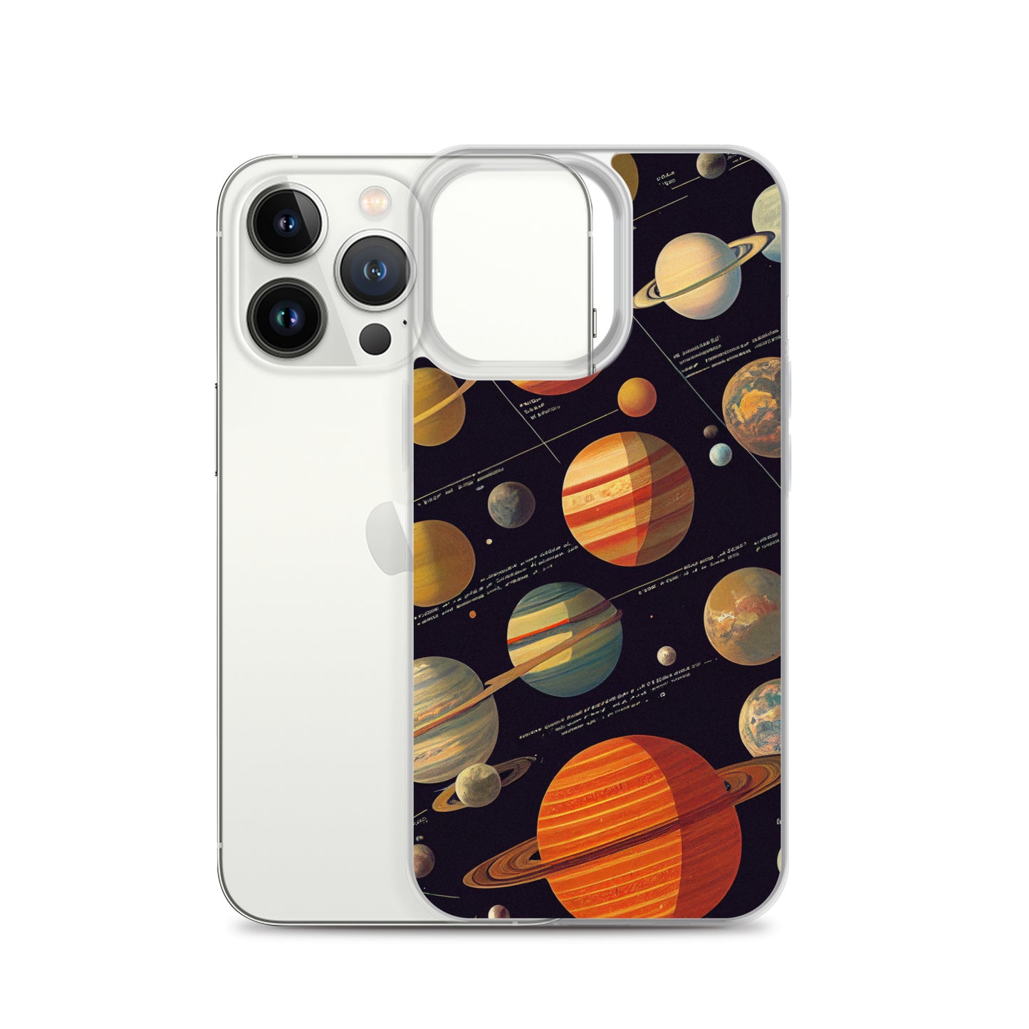 iPhone Case - Map of the Planets