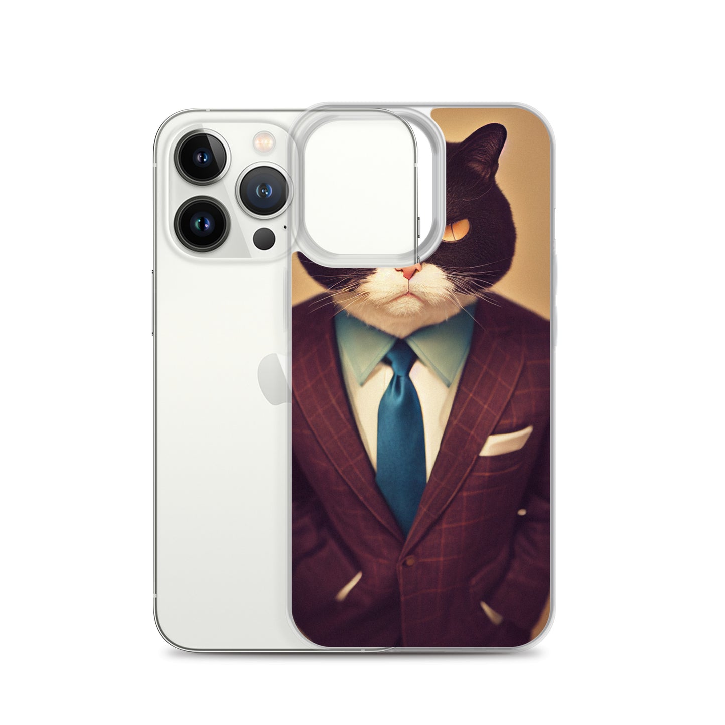 iPhone Case - Stern Business Cat Boss